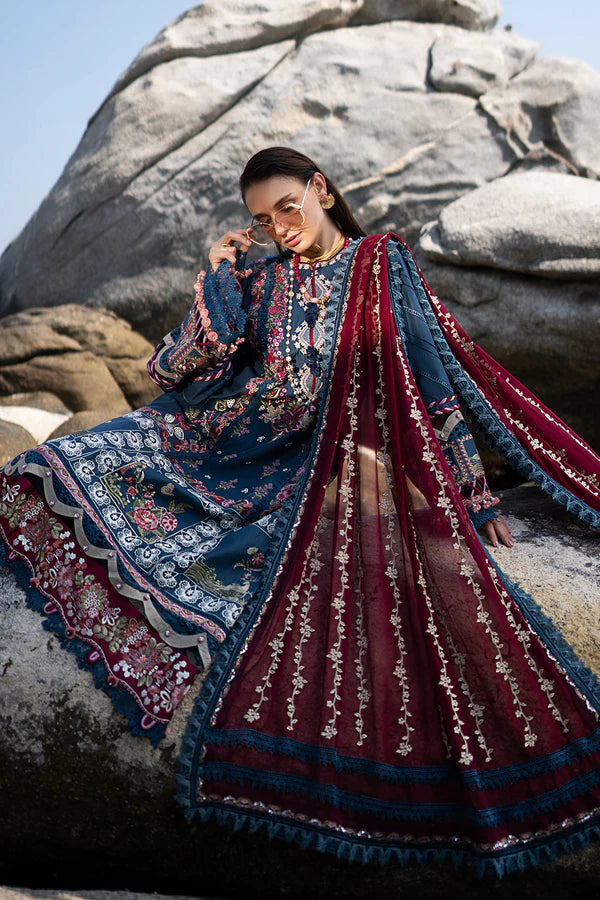 ELEGANZA 05 | ALIF Signature Luxury Lawn'24 | AJR Couture