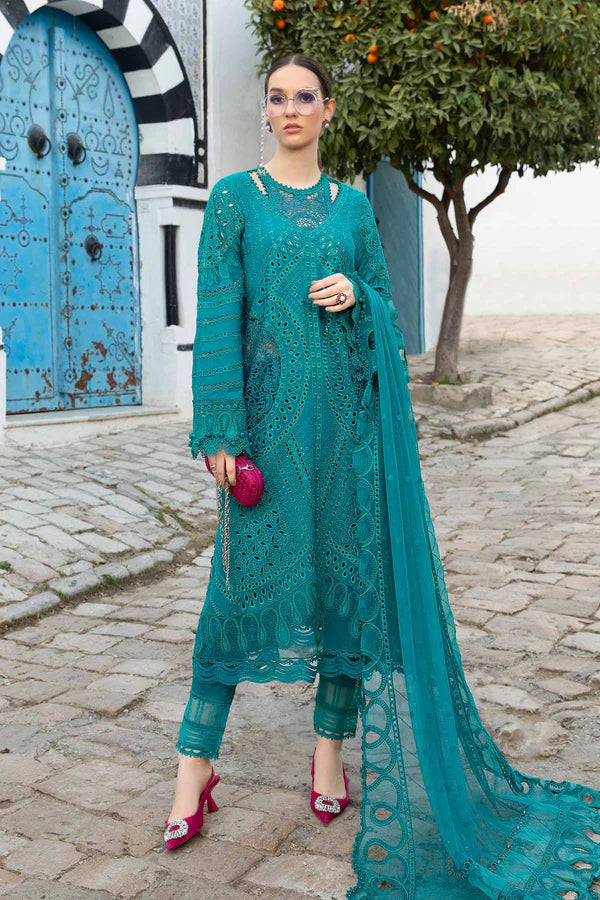 D-2402-A | Voyage a' Luxe Luxury Lawn '24 | Maria.B.