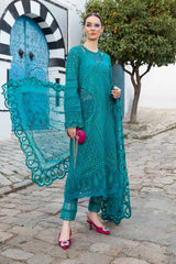 D-2402-A | Voyage a' Luxe Luxury Lawn '24 | Maria.B.