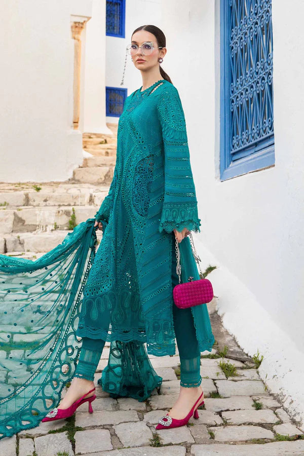 D-2402-A | Voyage a' Luxe Luxury Lawn '24 | Maria.B.