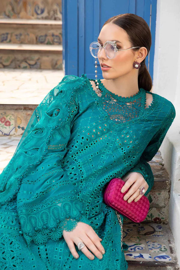 D-2402-A | Voyage a' Luxe Luxury Lawn '24 | Maria.B.