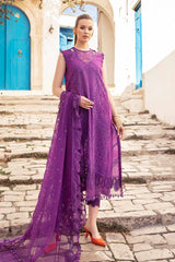 D-2402-B | Voyage a' Luxe Luxury Lawn '24 | Maria.B.