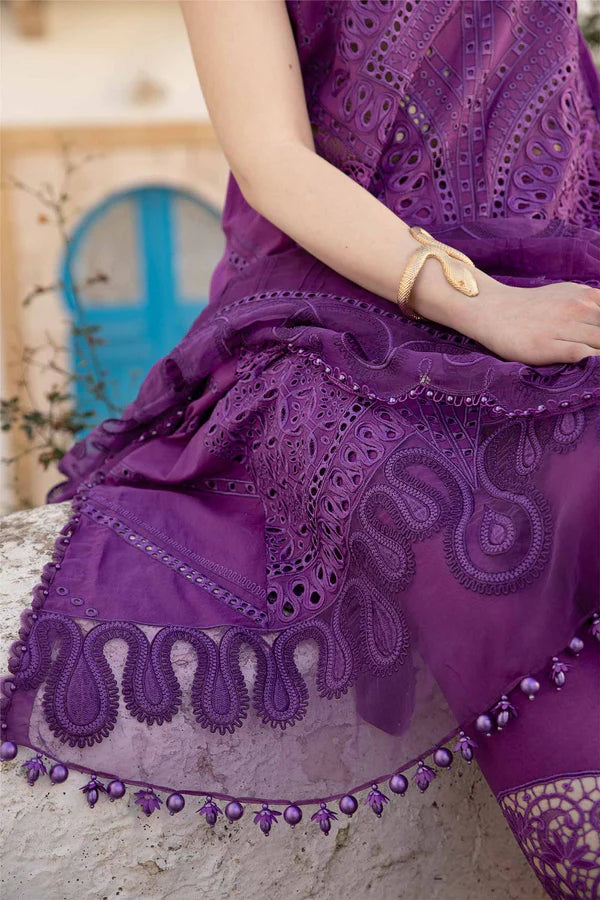 D-2402-B | Voyage a' Luxe Luxury Lawn '24 | Maria.B.