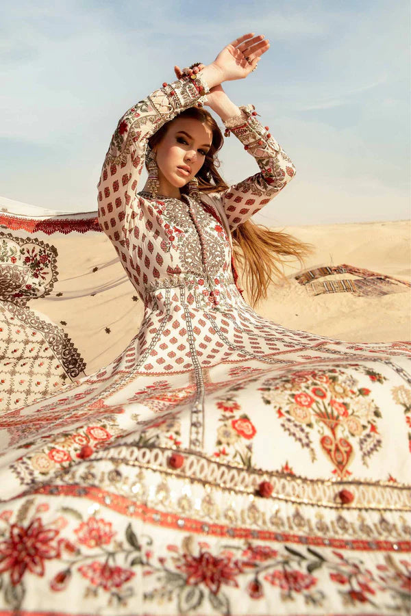 D-2413-A | Voyage a' Luxe Luxury Lawn '24 | Maria.B.
