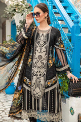 D-2415-B | Voyage a' Luxe Luxury Lawn '24 | Maria.B.
