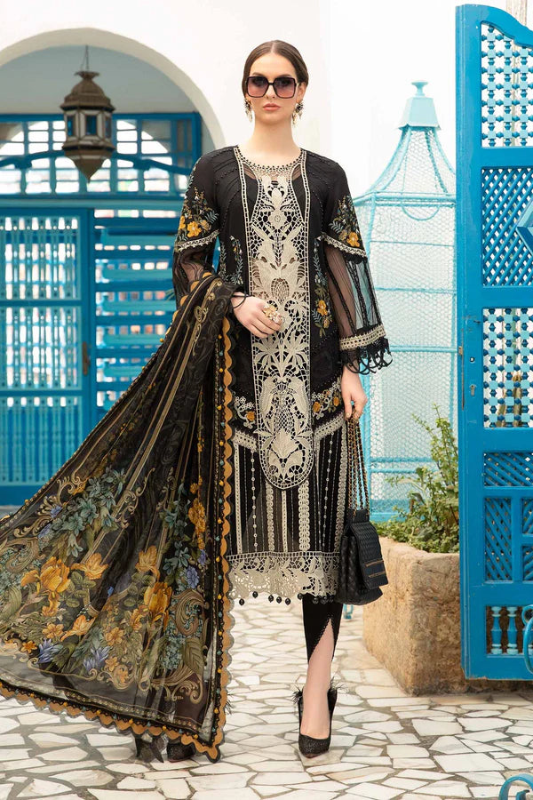 D-2415-B | Voyage a' Luxe Luxury Lawn '24 | Maria.B.