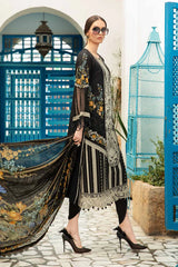 D-2415-B | Voyage a' Luxe Luxury Lawn '24 | Maria.B.