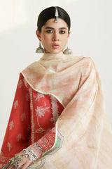 MAHI-1A | Unstitched Lawn 2024 | Zara Shahjahan