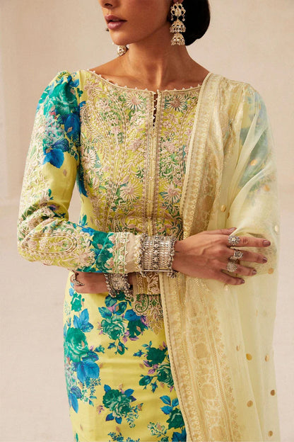 PHOOL KARI-13A | Unstitched Lawn 2024 | Zara Shahjahan