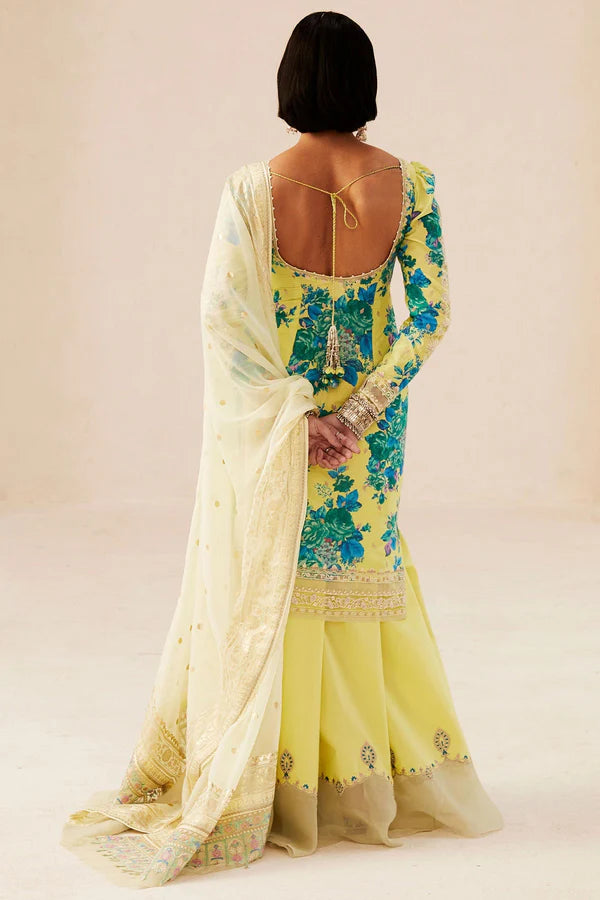 PHOOL KARI-13A | Unstitched Lawn 2024 | Zara Shahjahan