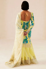 PHOOL KARI-13A | Unstitched Lawn 2024 | Zara Shahjahan