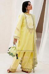 DILARA-15A | Unstitched Lawn 2024 | Zara Shahjahan