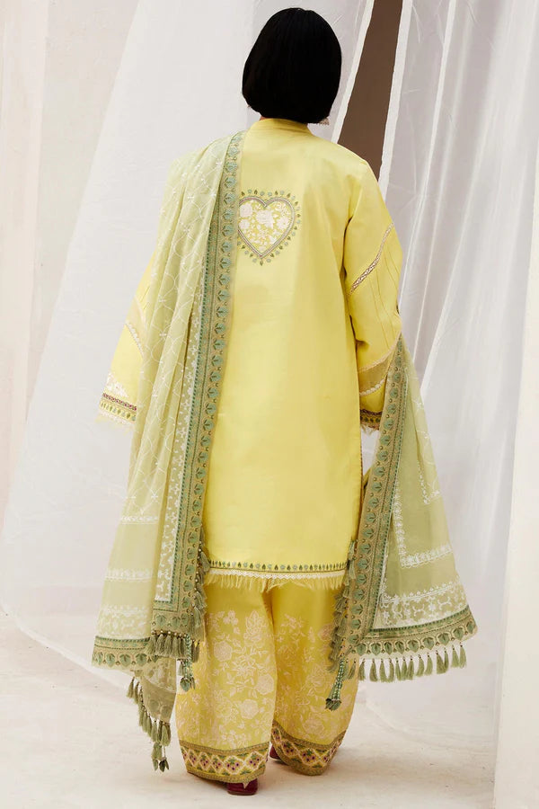 DILARA-15A | Unstitched Lawn 2024 | Zara Shahjahan