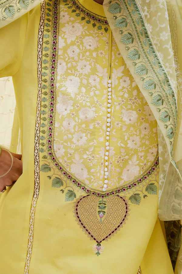 DILARA-15A | Unstitched Lawn 2024 | Zara Shahjahan
