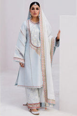 DILARA-15B | Unstitched Lawn 2024 | Zara Shahjahan