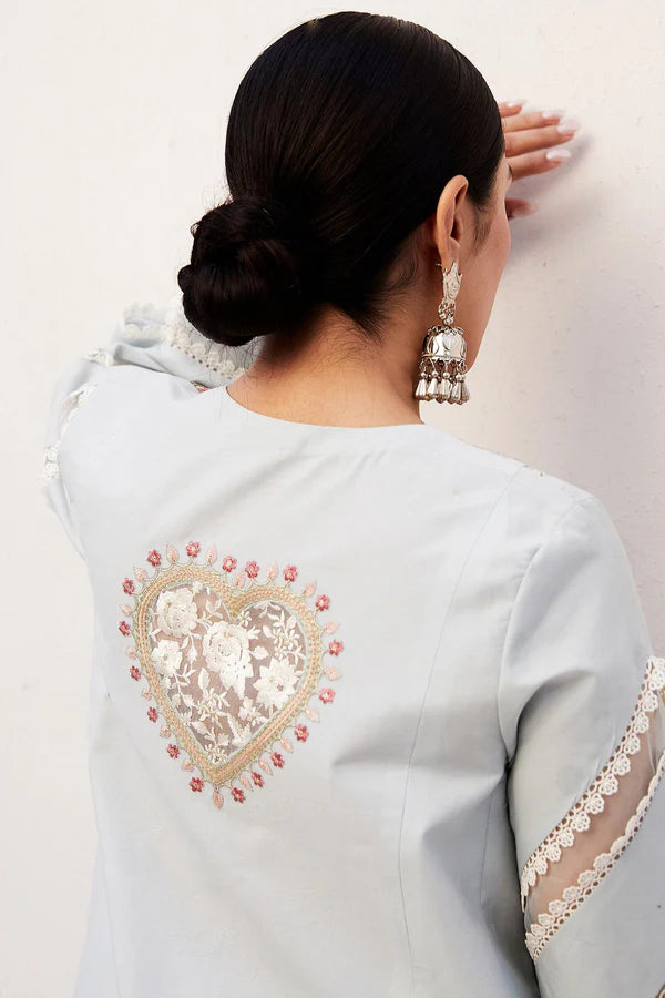 DILARA-15B | Unstitched Lawn 2024 | Zara Shahjahan