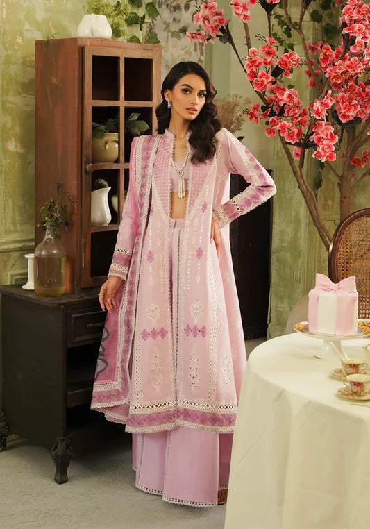 ZQT 001 FAYE | Tresor Luxury Lawn'24 | Zarqash
