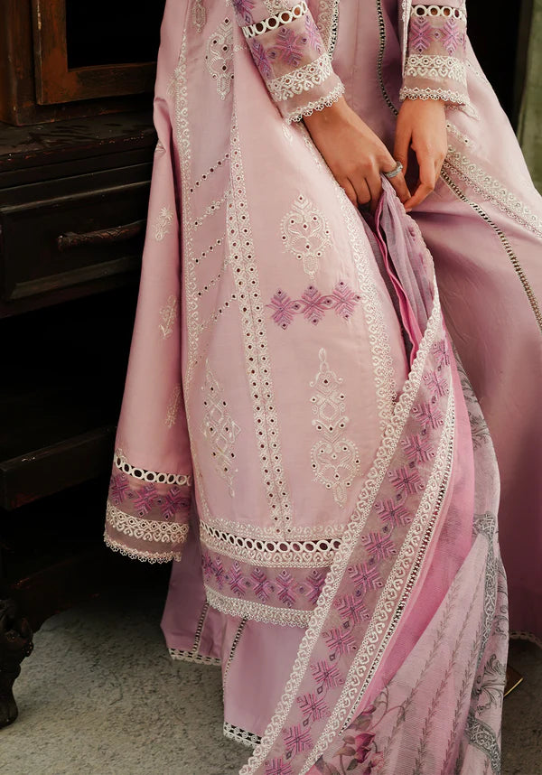 ZQT 001 FAYE | Tresor Luxury Lawn'24 | Zarqash