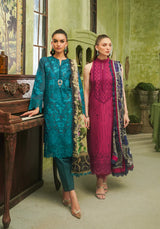ZQT 0012 ROSA | Tresor Luxury Lawn'24 | Zarqash