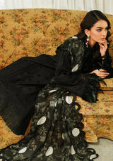 ZQT 005 MIDNIGHT | Tresor Luxury Lawn'24 | Zarqash