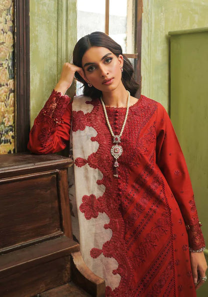 ZQT 007 ROSALINE | Tresor Luxury Lawn'24 | Zarqash