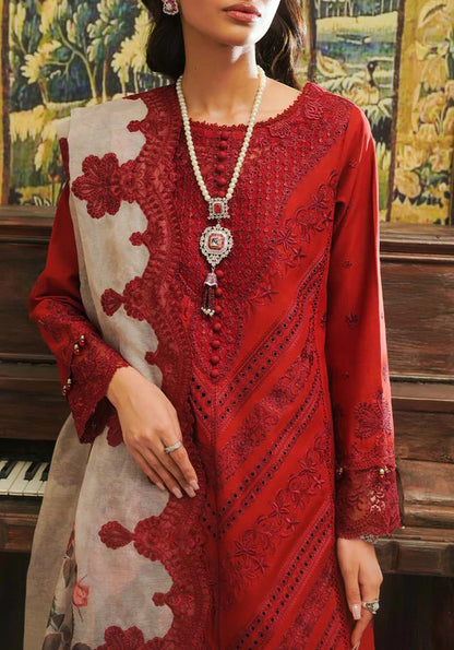 ZQT 007 ROSALINE | Tresor Luxury Lawn'24 | Zarqash